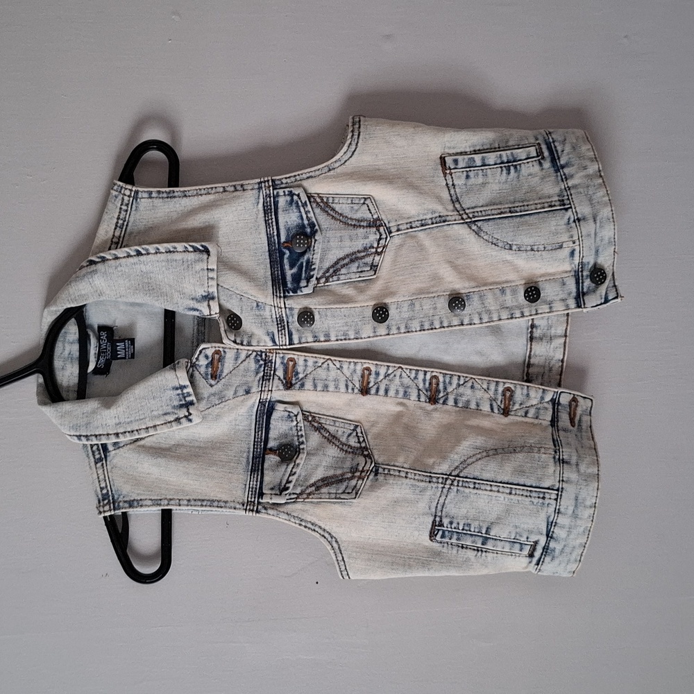 Streetwear Society Denim Vest